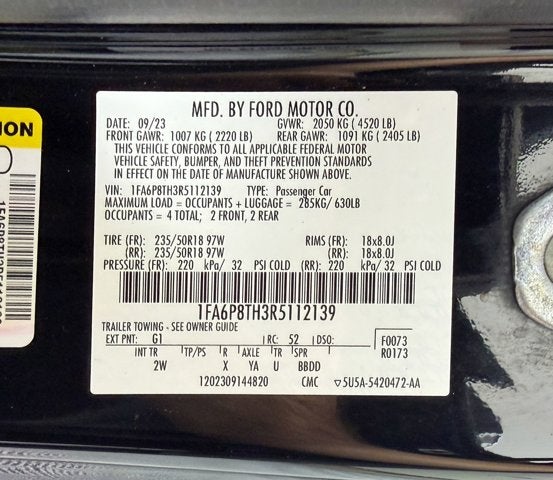 2024 Ford Mustang EcoBoost