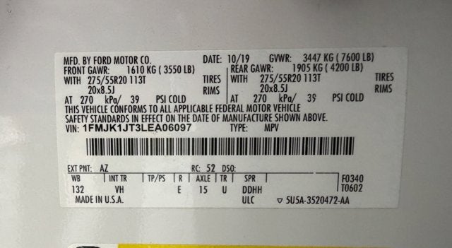 2020 Ford Expedition Max XLT