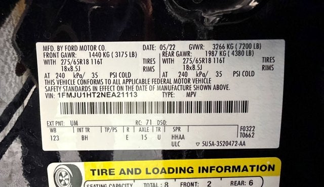 2022 Ford Expedition XLT