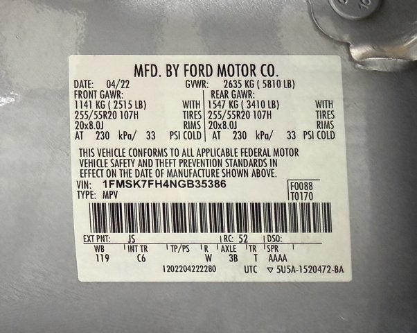 2022 Ford Explorer Limited