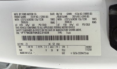 2019 Ford Super Duty F-250 SRW LARIAT