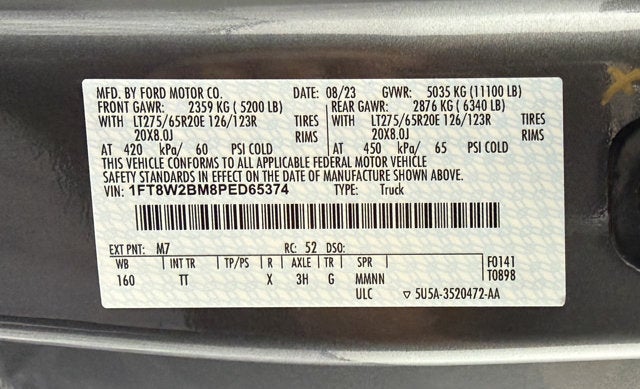 2023 Ford Super Duty F-250 SRW Limited