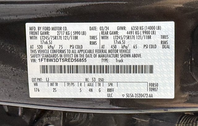 2024 Ford Super Duty F-350 DRW XLT