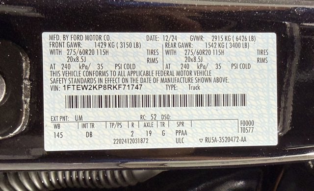 2024 Ford F-150 STX