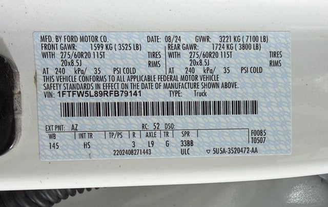 2025 Ford F-150 LARIAT