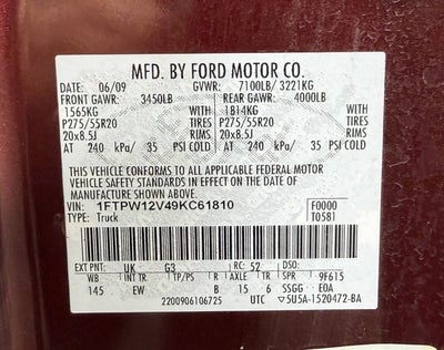 2009 Ford F-150 Lariat