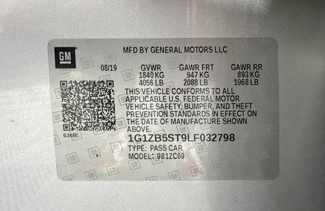 2020 Chevrolet Malibu LS