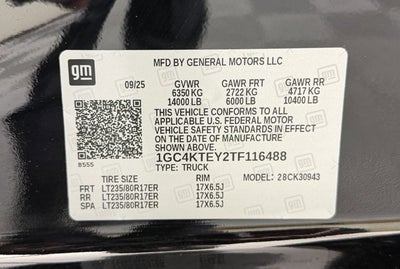 2026 Chevrolet Silverado 3500HD LT