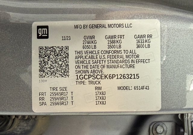 2023 Chevrolet Colorado 2WD LT