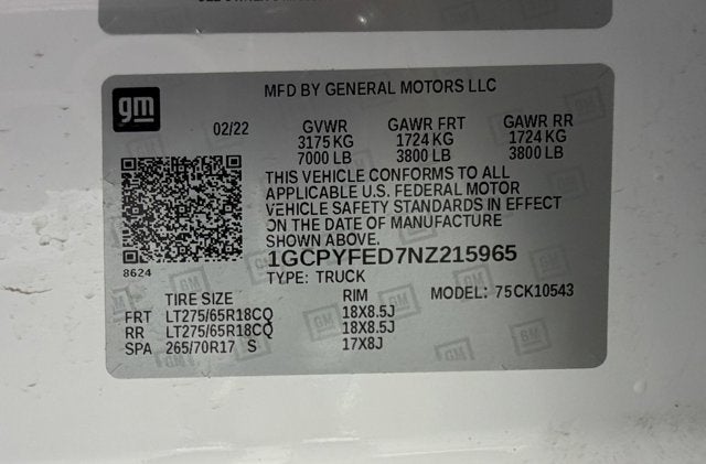 2022 Chevrolet Silverado 1500 LTD LT Trail Boss