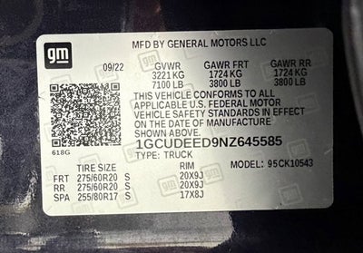 2022 Chevrolet Silverado 1500 RST