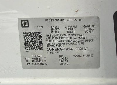 2023 Chevrolet Traverse LT Cloth