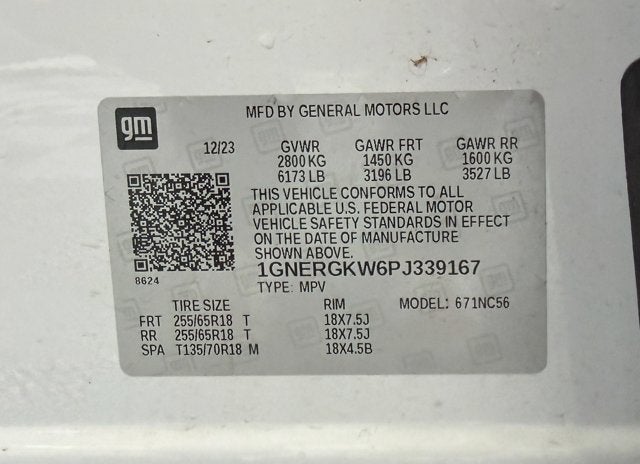 2023 Chevrolet Traverse LT Cloth