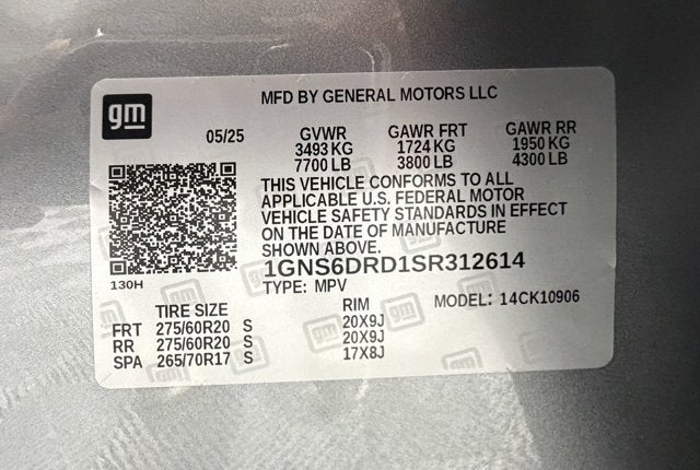 2025 Chevrolet Suburban Z71