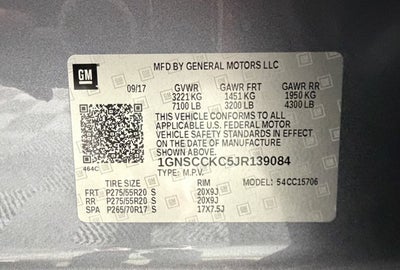 2018 Chevrolet Tahoe Premier