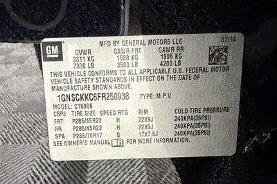 2015 Chevrolet Suburban LTZ