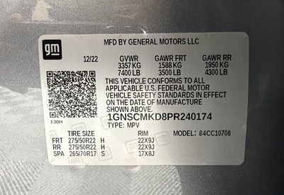 2023 Chevrolet Tahoe LS