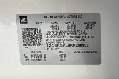 2024 Chevrolet Suburban High Country