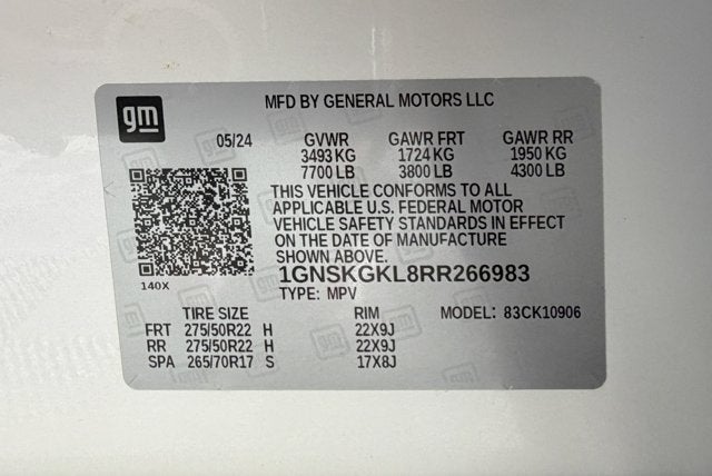 2024 Chevrolet Suburban High Country