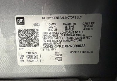 2023 Chevrolet Tahoe Z71