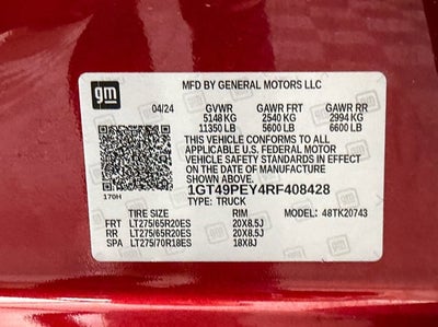 2024 GMC Sierra 2500HD AT4