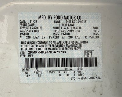 2022 Ford Edge Titanium