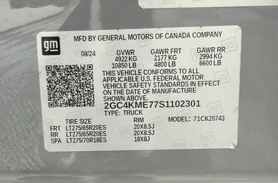 2025 Chevrolet Silverado 2500HD Custom