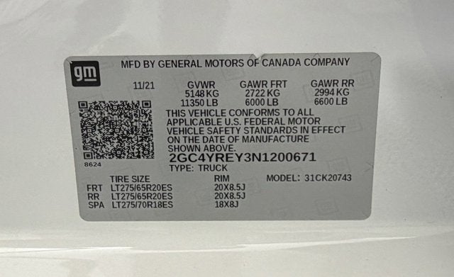 2022 Chevrolet Silverado 2500HD High Country