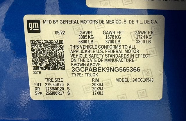 2022 Chevrolet Silverado 1500 Custom