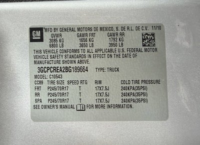 2011 Chevrolet Silverado 1500 LS