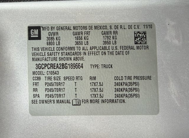 2011 Chevrolet Silverado 1500 LS