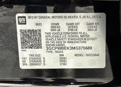 2021 Chevrolet Silverado 1500 Custom