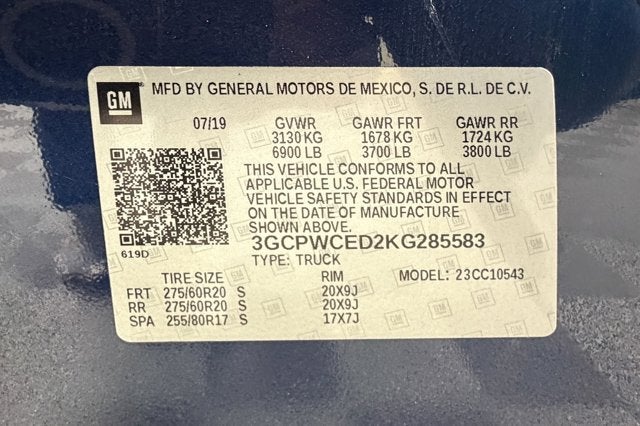 2019 Chevrolet Silverado 1500 LT