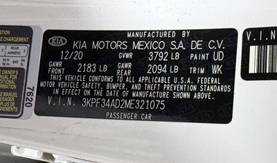 2021 Kia Forte GT-Line