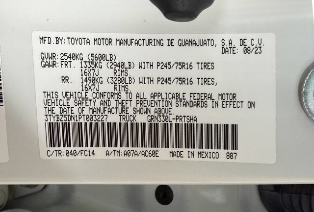 2023 Toyota Tacoma 2WD SR5