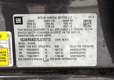 2016 Buick Enclave Convenience