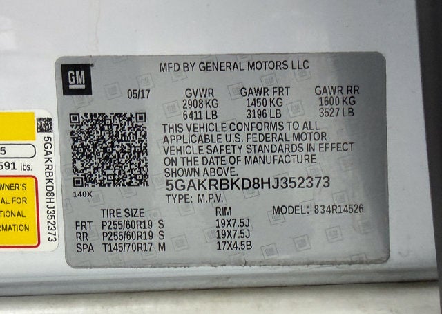 2017 Buick Enclave Leather