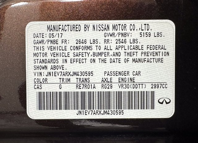 2018 INFINITI Q50 3.0t LUXE