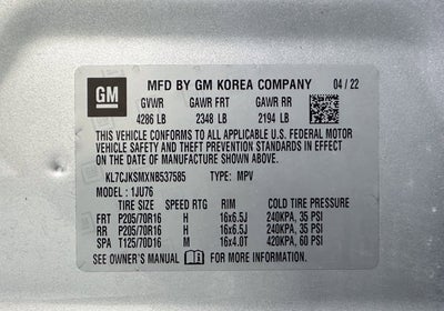 2022 Chevrolet Trax LS